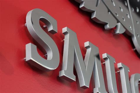 metal lettering fabrication|stainless steel sign fonts.